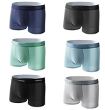 Lot de 4 boxers en soie glacée