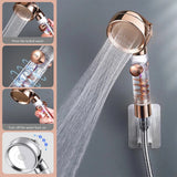 Pommeau de douche Filtrant Turbocompressé 3 Modes