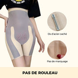 Gaine shorty de contrôle du ventre taille haute