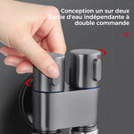 Mini douche à double commande - Idéal pour vos toilettes