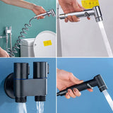 Mini douche à double commande - Idéal pour vos toilettes