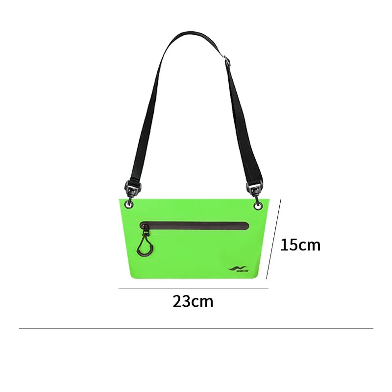 Sac Étanche 2L pour Femme – Sac Bandoulière PVC Imperméable pour Plage et Natation