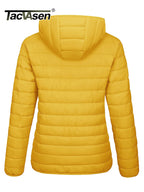 Doudoune Coupe-Vent pour Femme matelassée à capuche