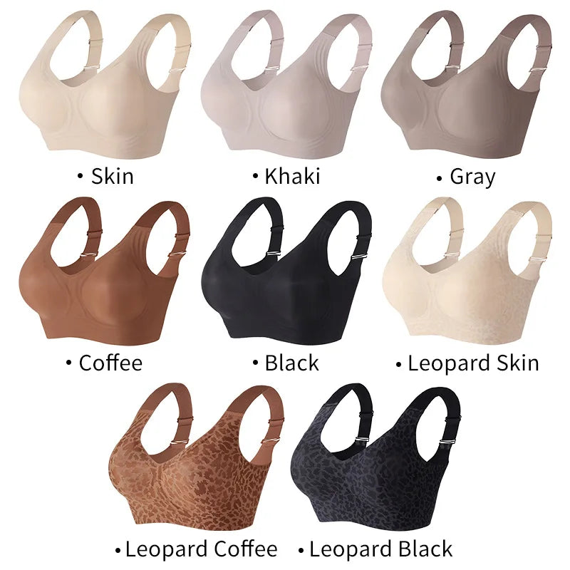 Soutien-Gorge Femme Sans Coutures & Push-Up – Maintien Total & Correcteur de Posture