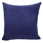 Housse de coussin en velours côtelé super doux