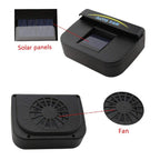 Ventilateur de fenêtre de voiture solaire