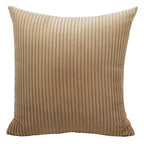 Housse de coussin en velours côtelé super doux
