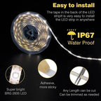 Bandes lumineuses LED solaires étanches