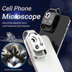 Objectif de microscope numérique 200X avec LED pour smartphone