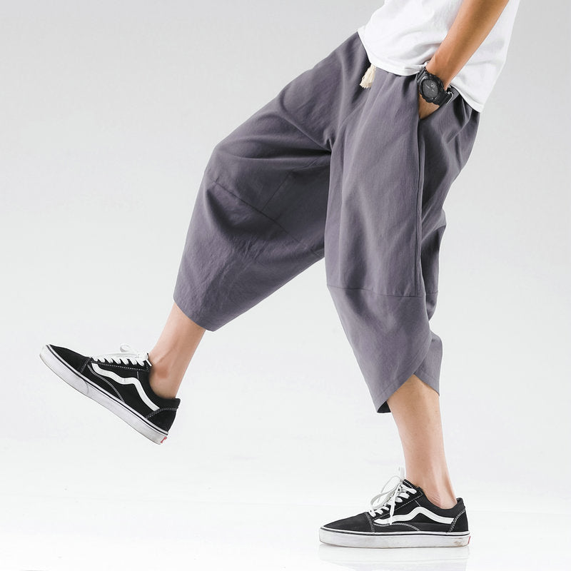 Pantalon croisé Harajuku décontracté