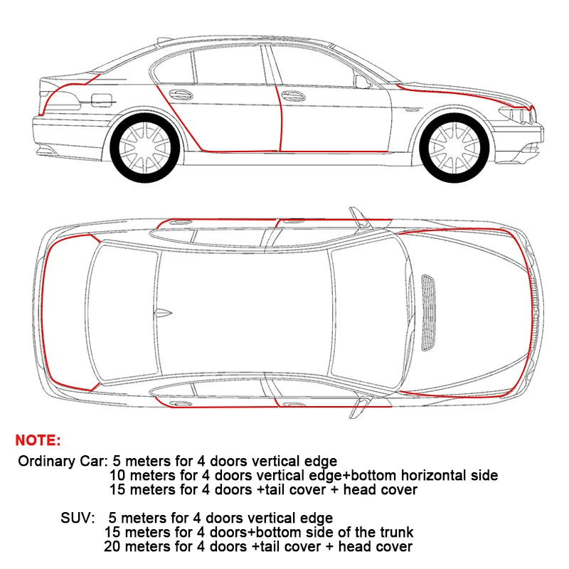 Protection de Portière Voiture Anti Collision - Renforcement en Acier