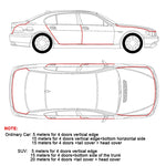 Protection de Portière Voiture Anti Collision - Renforcement en Acier
