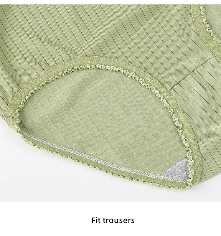 Lot de 3 Culottes Hautes 100% Coton