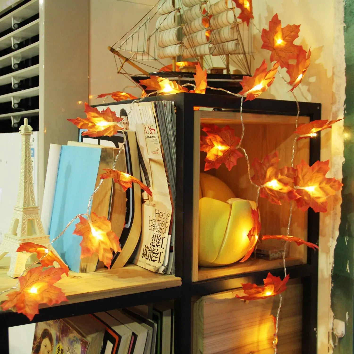 Guirlande lumineuse automnale - 2M, 3M ou 6M