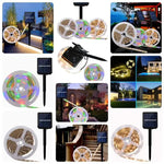 Bandes lumineuses LED solaires étanches