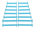 QUICK LAZY SHOELACE - 14x Lacets en silicone sans laçage