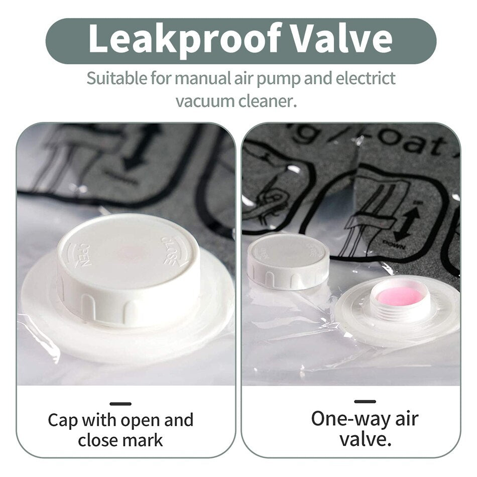 6x Housses sous vide pour manteaux avec cintre - Pompe OFFERTE
