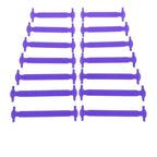 QUICK LAZY SHOELACE - 14x Lacets en silicone sans laçage