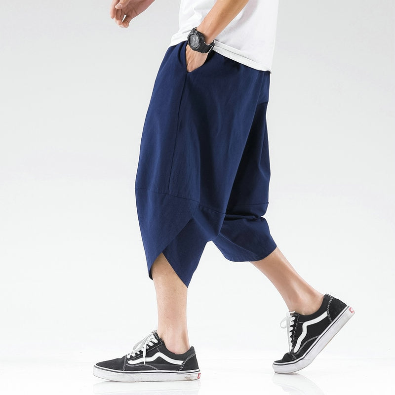 Pantalon croisé Harajuku décontracté