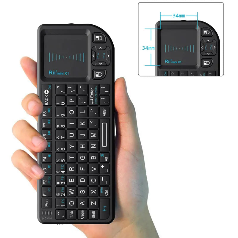 Mini clavier sans-fil avec PAD tactile intégré