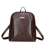 Sac à dos en Cuir véritable Femme - Grande Capacité
