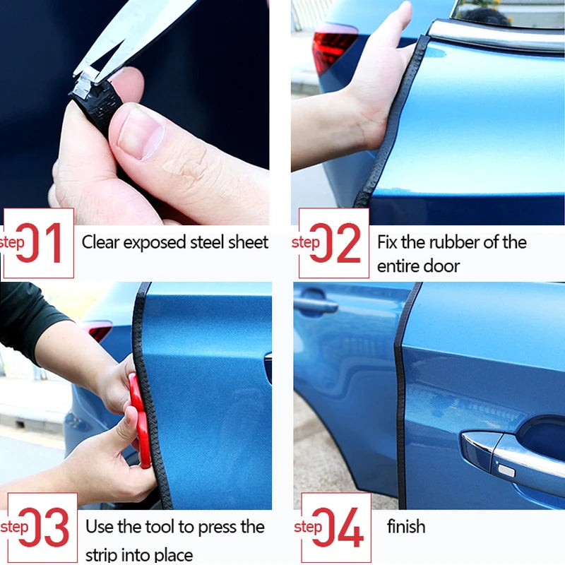 Protection de Portière Voiture Anti Collision - Renforcement en Acier