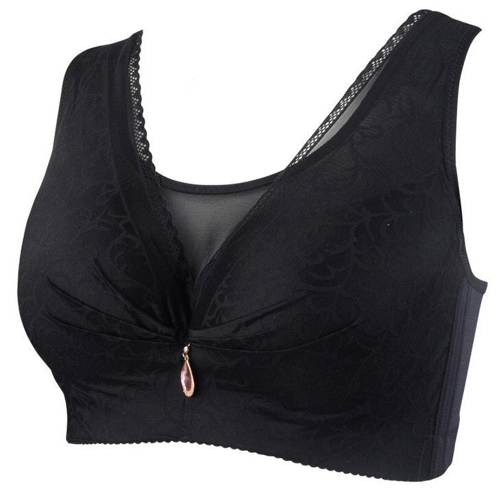 Little Diams - Soutien-gorge à dentelle avec pendentif diamant