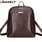 Sac à dos en Cuir véritable Femme - Grande Capacité