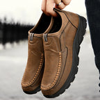 Chaussures Slip-on en Cuir PU - Homme