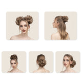 Chouchou effet faux chignon décoiffé