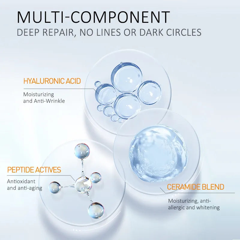 Crème Contour des Yeux Peptide 4 en 1 - Lift, Hydrate, Illumine et repulpe !
