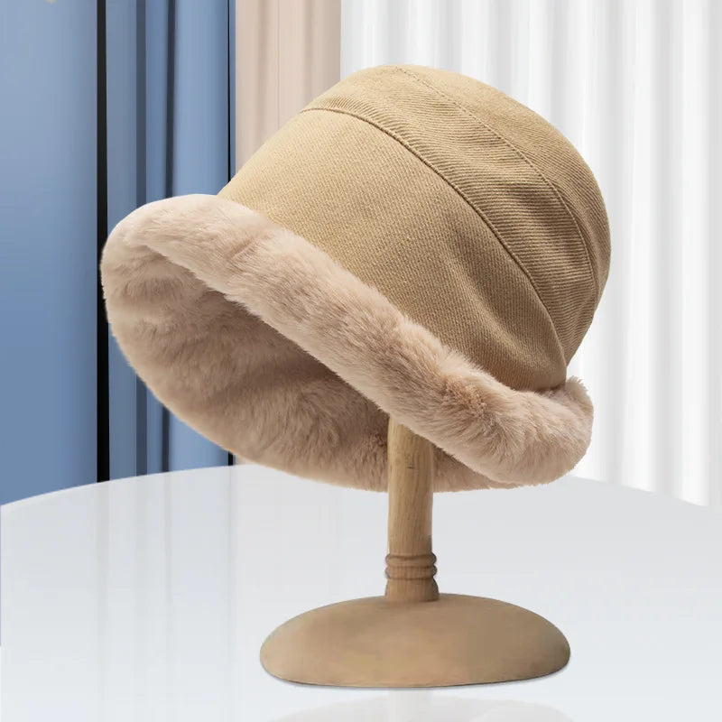 Chapeau d'hiver avec doublure polaire