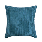 Housse de coussin en velours côtelé super doux
