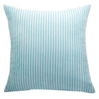 Housse de coussin en velours côtelé super doux