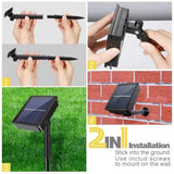 Bandes lumineuses LED solaires étanches