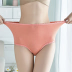 Lot de 3 Culottes Hautes 100% Coton