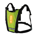 Reflective vests with turn signals