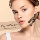 Peigne de Massage Visage & Cou Méridien en Bois de Santal