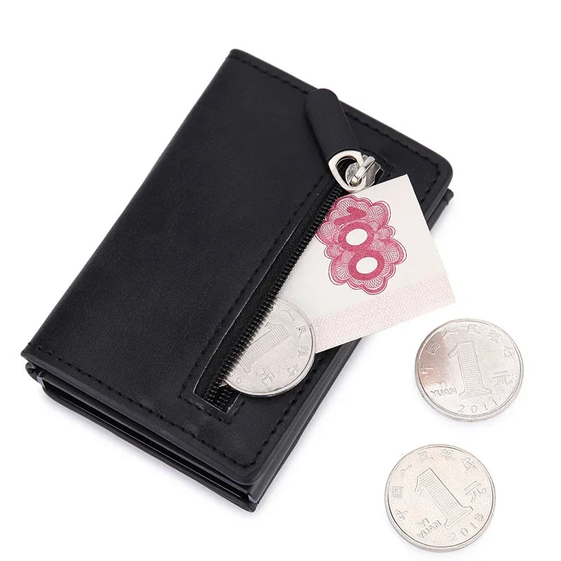 Porte-Cartes Pop-Up Magnétique Anti-RFID