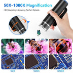 Microscope numérique WiFi connecté