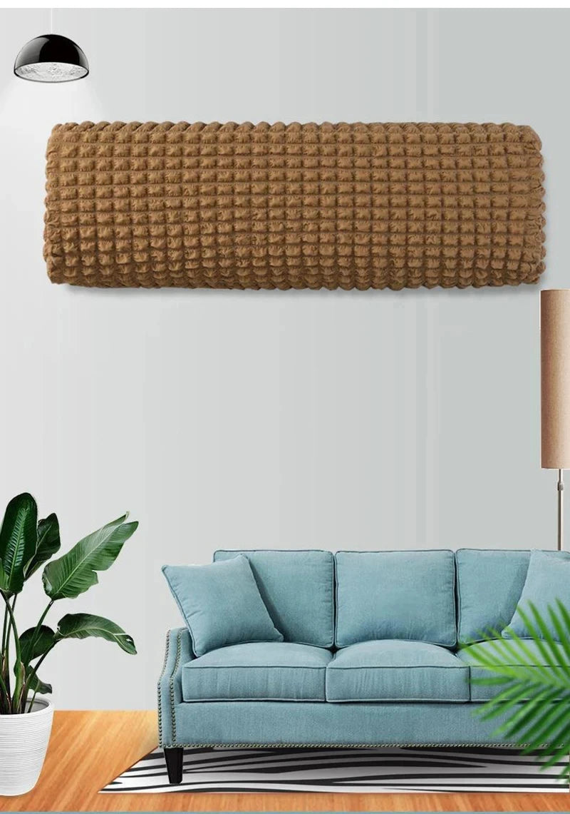Housse Anti-Poussière pour Climatiseur Mural – Protection Intégrale Élastique, Lavable et Réutilisable