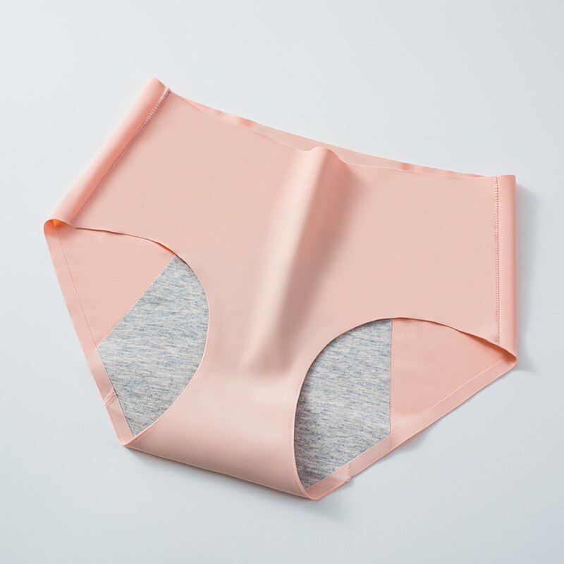 Lot de 3 Culottes anti-fuites en soie glacée