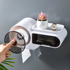 Distributeur de papier hygiénique multifonctionnel