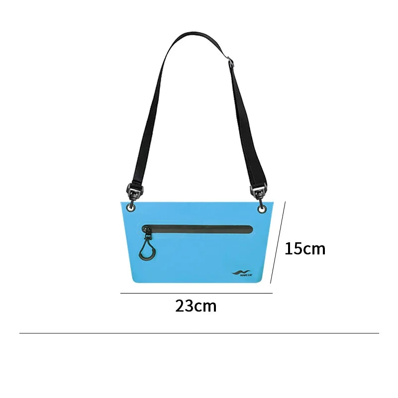 Sac Étanche 2L pour Femme – Sac Bandoulière PVC Imperméable pour Plage et Natation