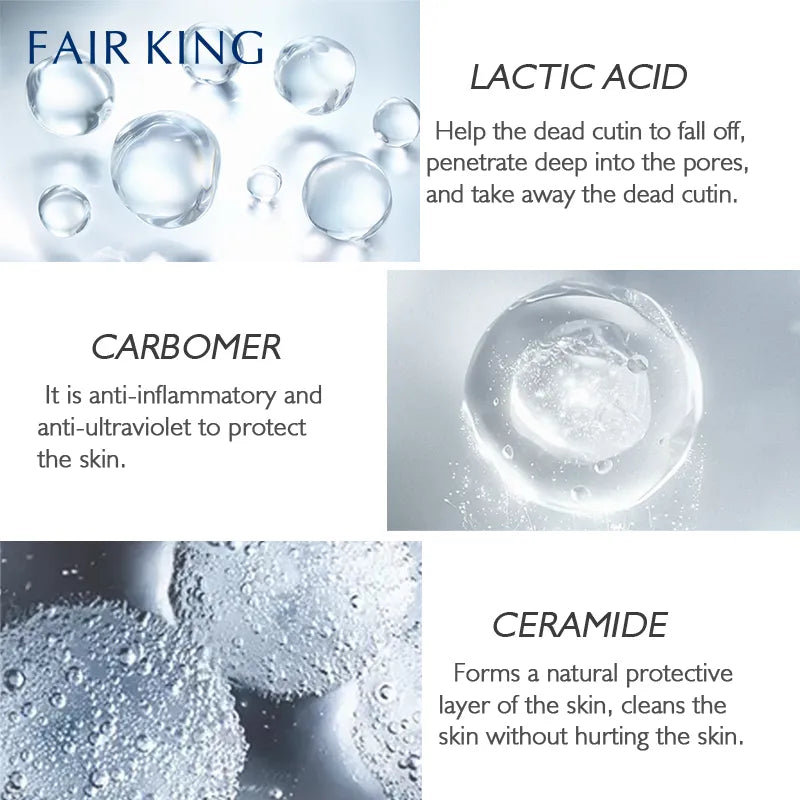 Mousse exfoliante pour le visage - Nettoie, Purifie et Hydrate