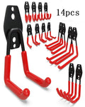 Lot de 2 Crochets Muraux Ultra-Résistants pour Garage + 1 OFFERT