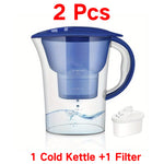 Carafe d'Eau Filtrante 2,5L + 1 Filtre OFFERT