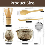Kit Complet pour Matcha Japonais - 6PCS