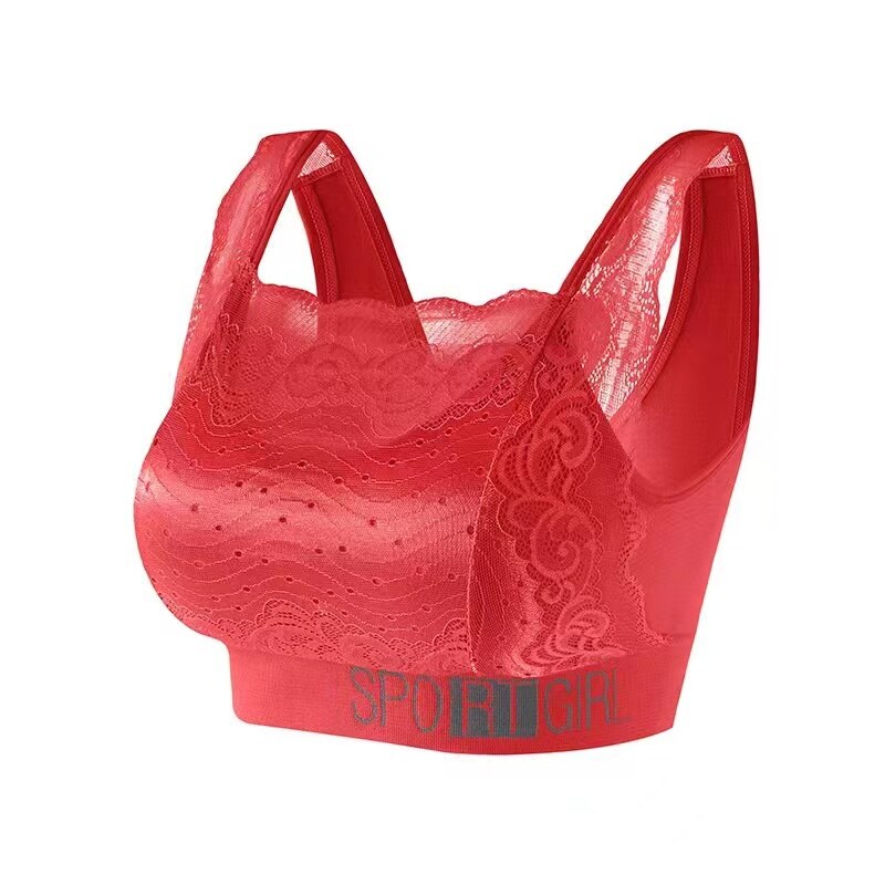 Brassière à dentelle Cache décolleté - sans armatures & sans coutures