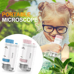 Mini Microscope de poche 60-200x avec LED